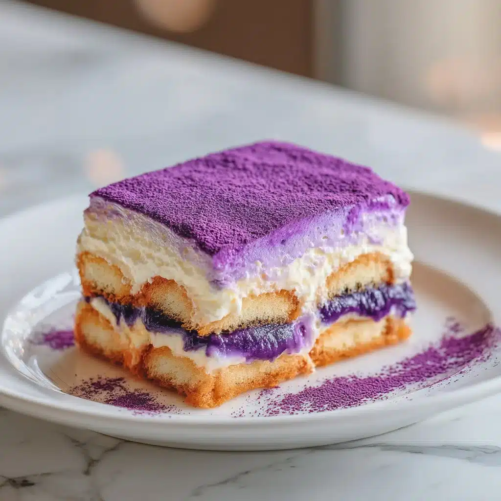 Purple Yam Tiramisu