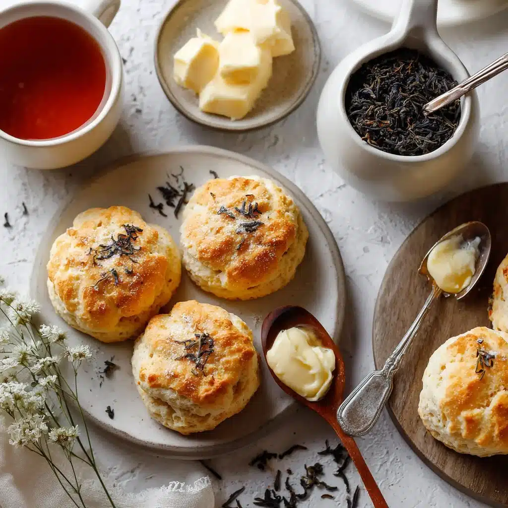 Sherlock Holmes London Fog Tea Cakes