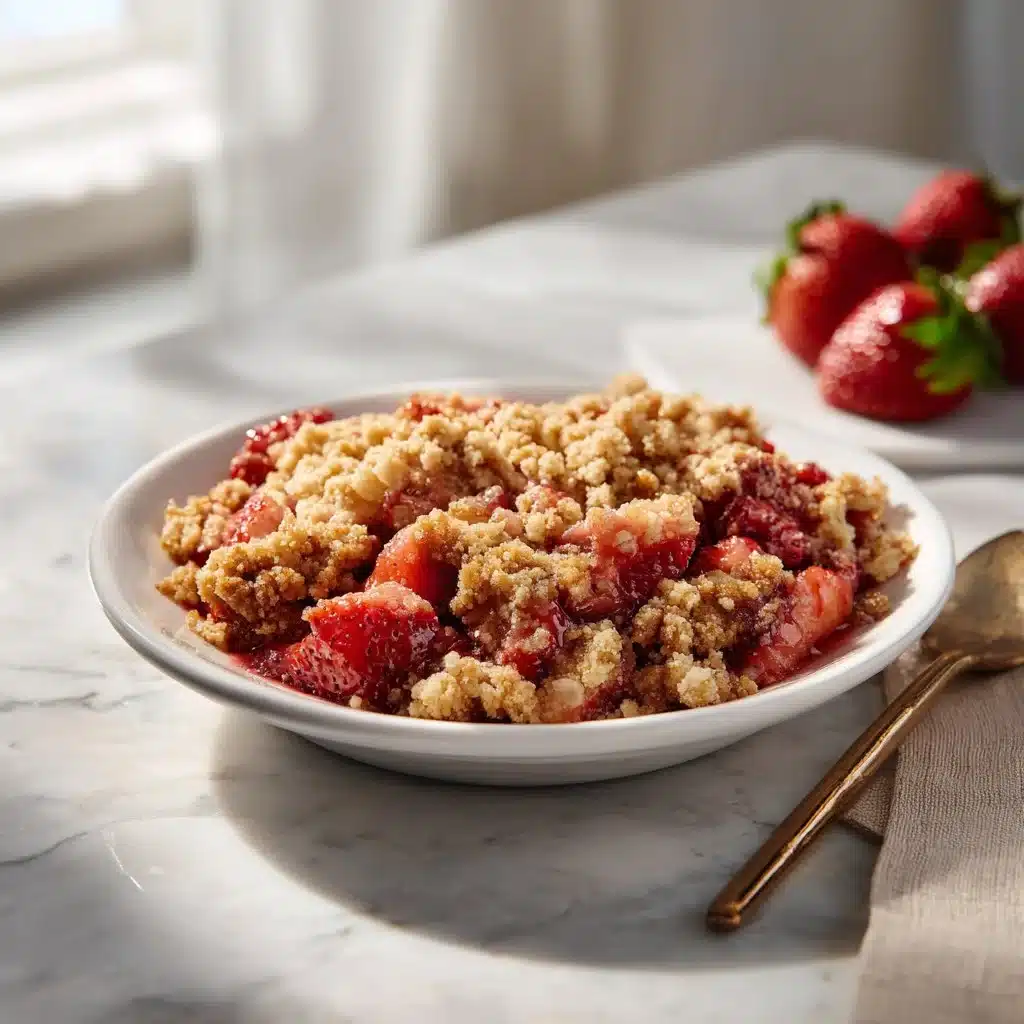 Strawberry Crumble Topping