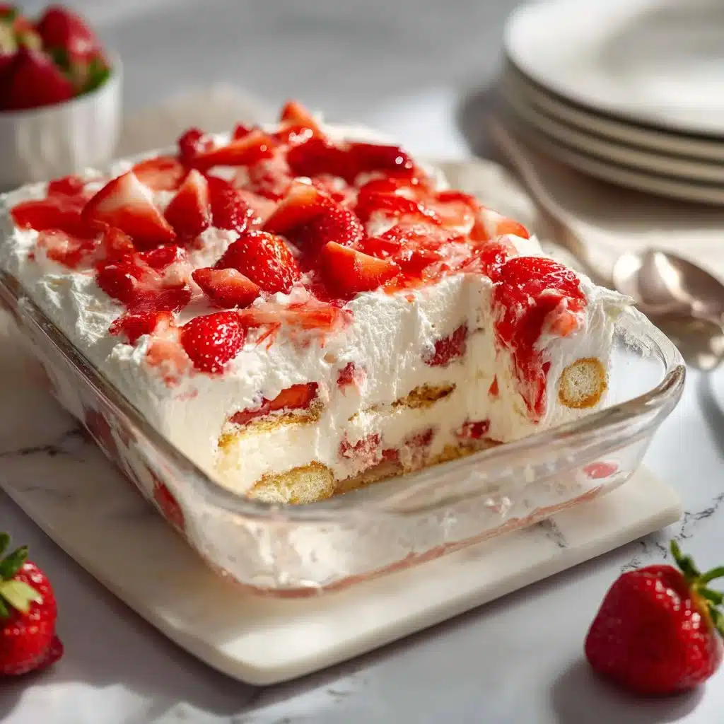 Strawberry Icebox Cake
