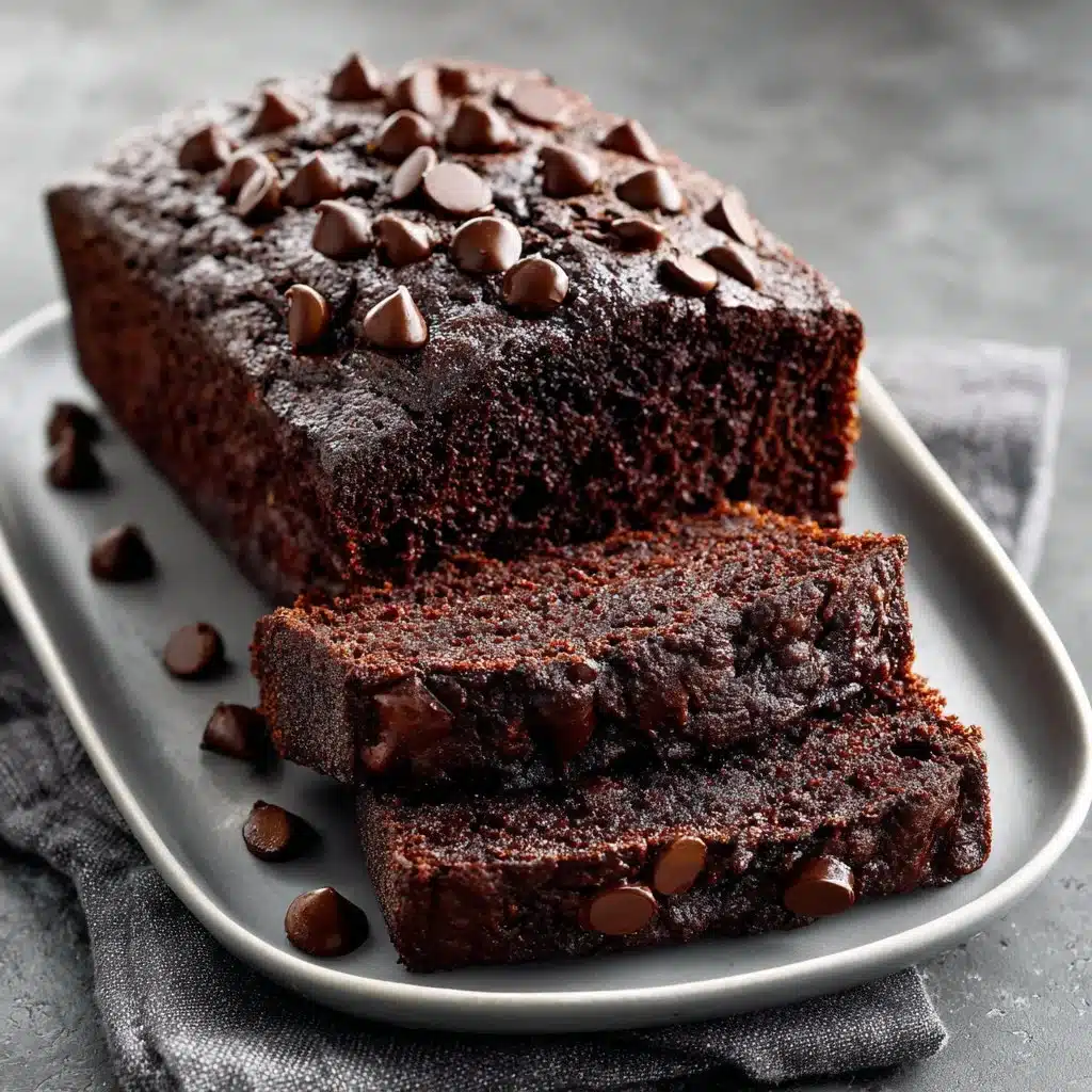 Super Fudgy Chocolate Loaf Cake