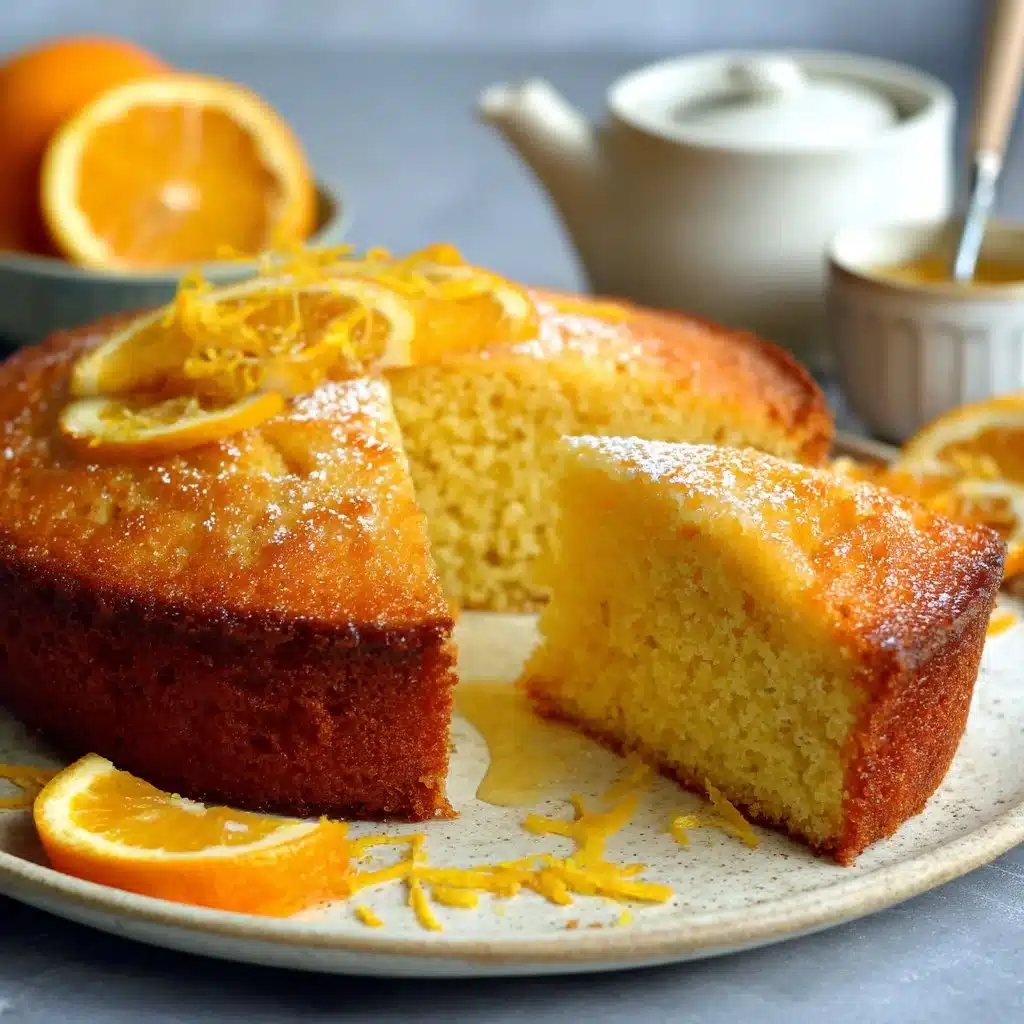 Super Moist Orange Olive Oil Cake