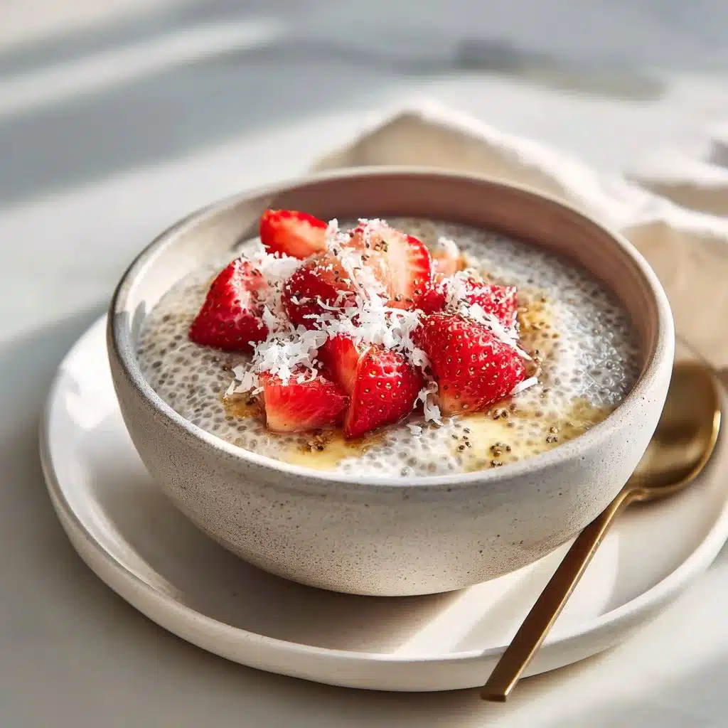 Irresistible Coconut Chia Pudding