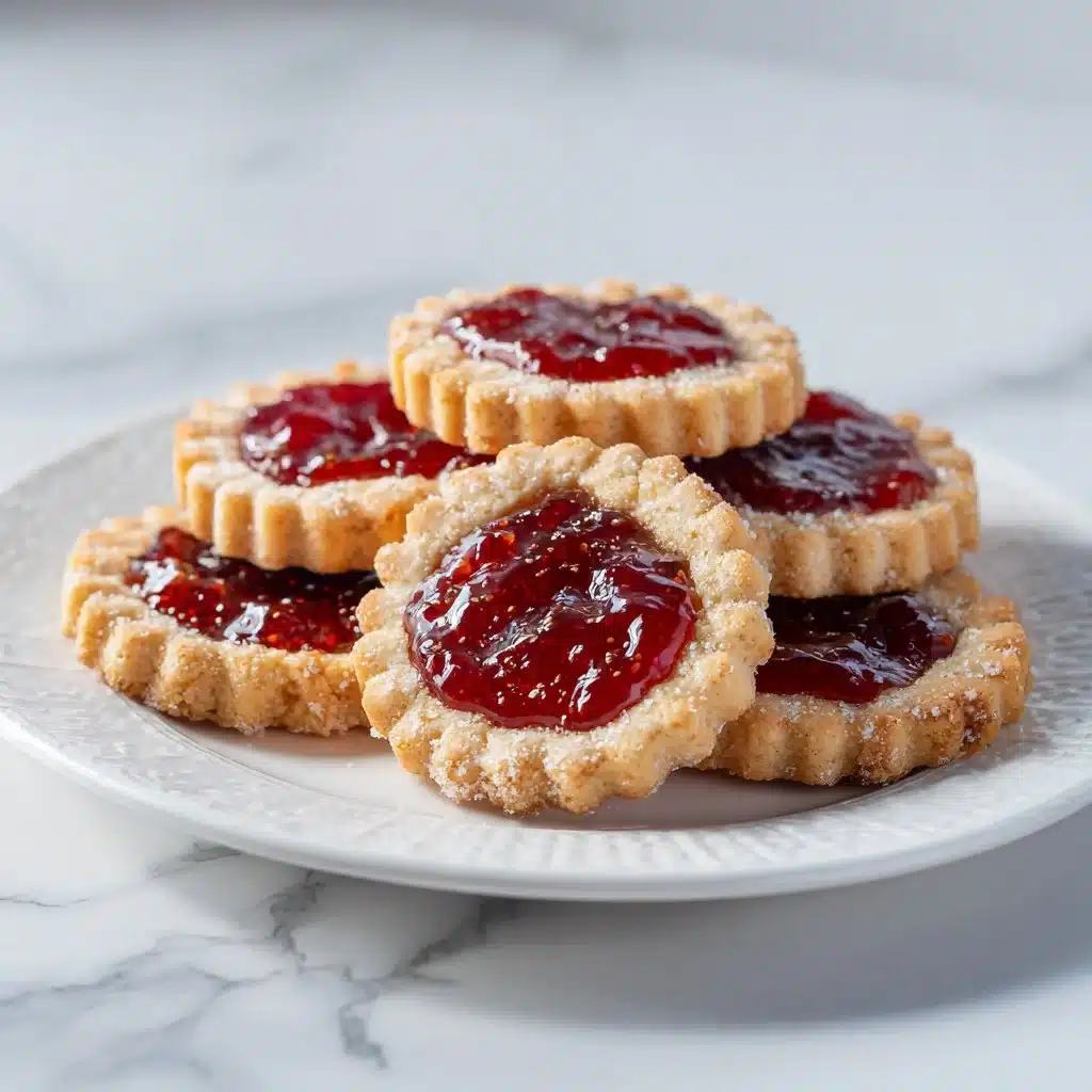 Jam and Buttered Toast Cookies