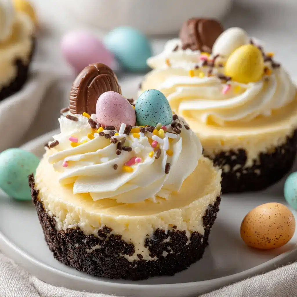 Home Page 4 No-bake Easter cheesecakes decorated for the spring season
