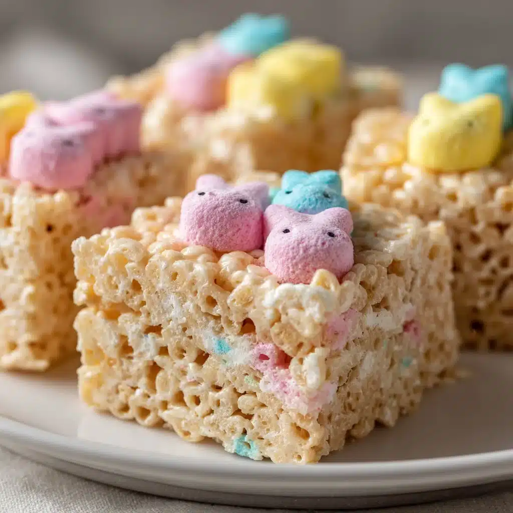 Home Page 5 Colorful Peeps Rice Krispie Treats for festive occasions