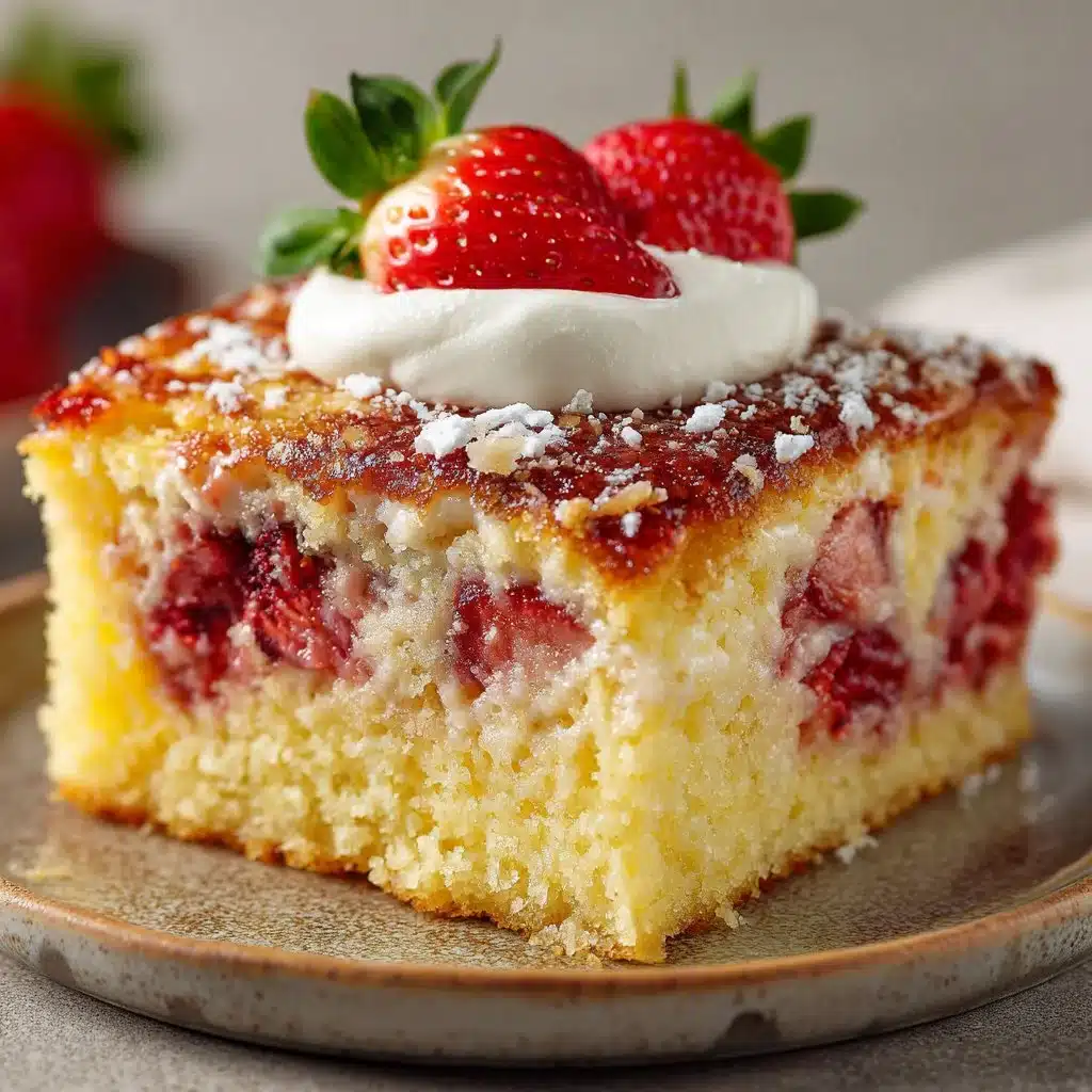 Irresistible Strawberry Earthquake Cake 4 Strawberry Earthquake Cake