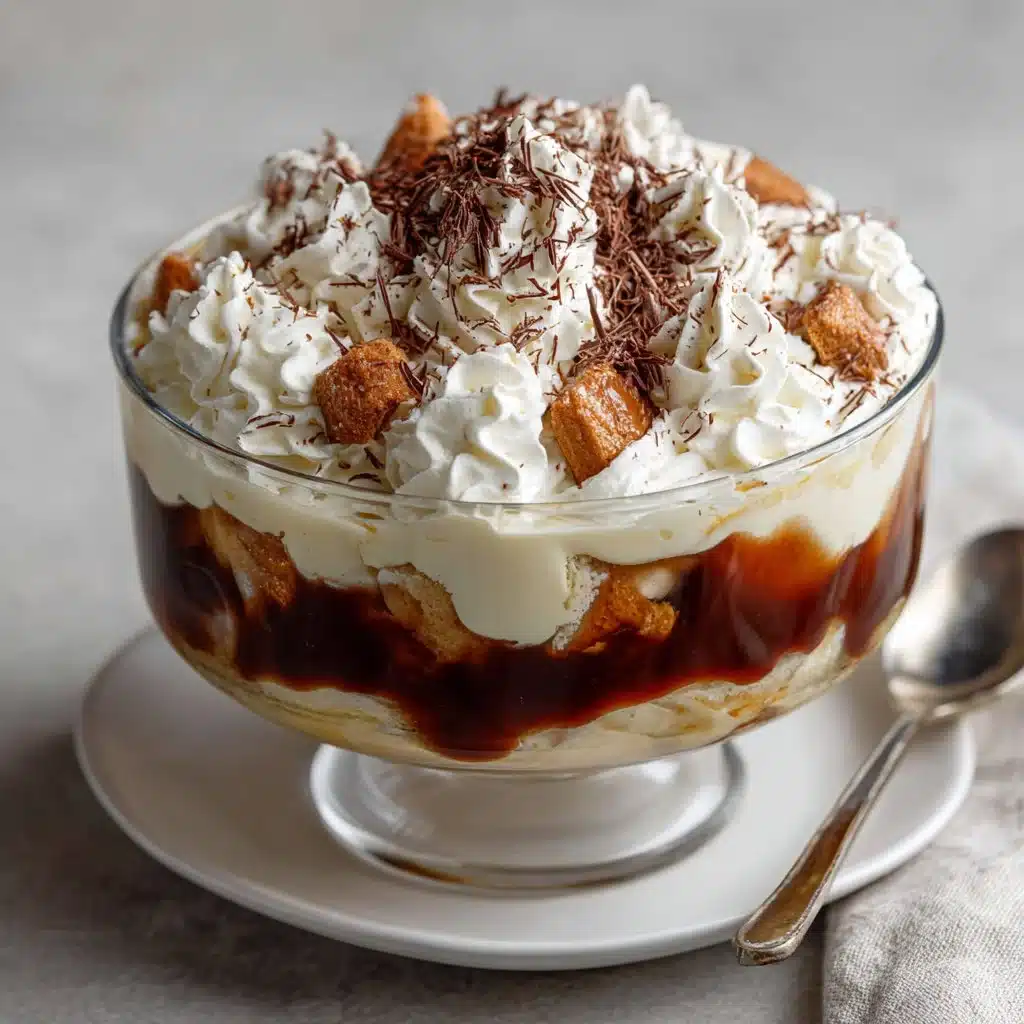 Home Page 6 Delicious Irish Coffee Trifle layered with coffee, cream, and chocolate.