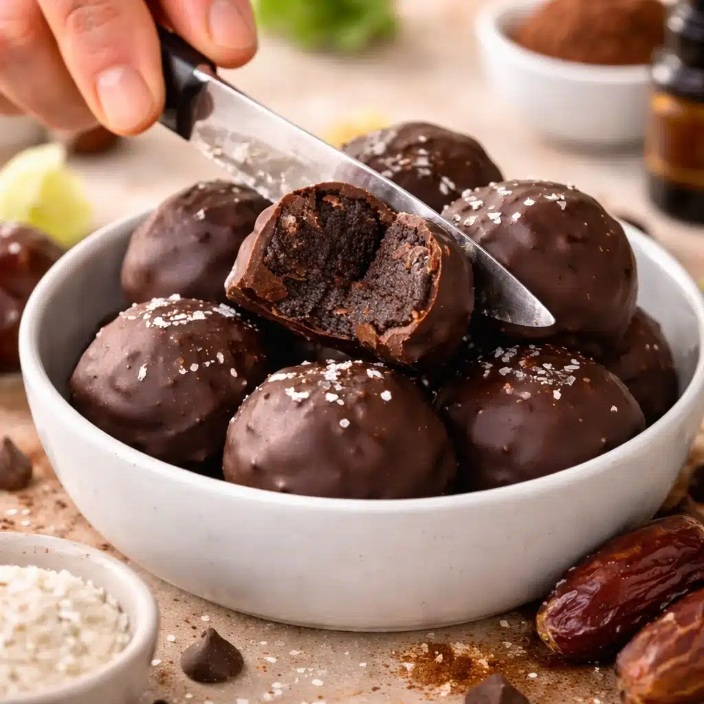 Chocolate Date Truffles