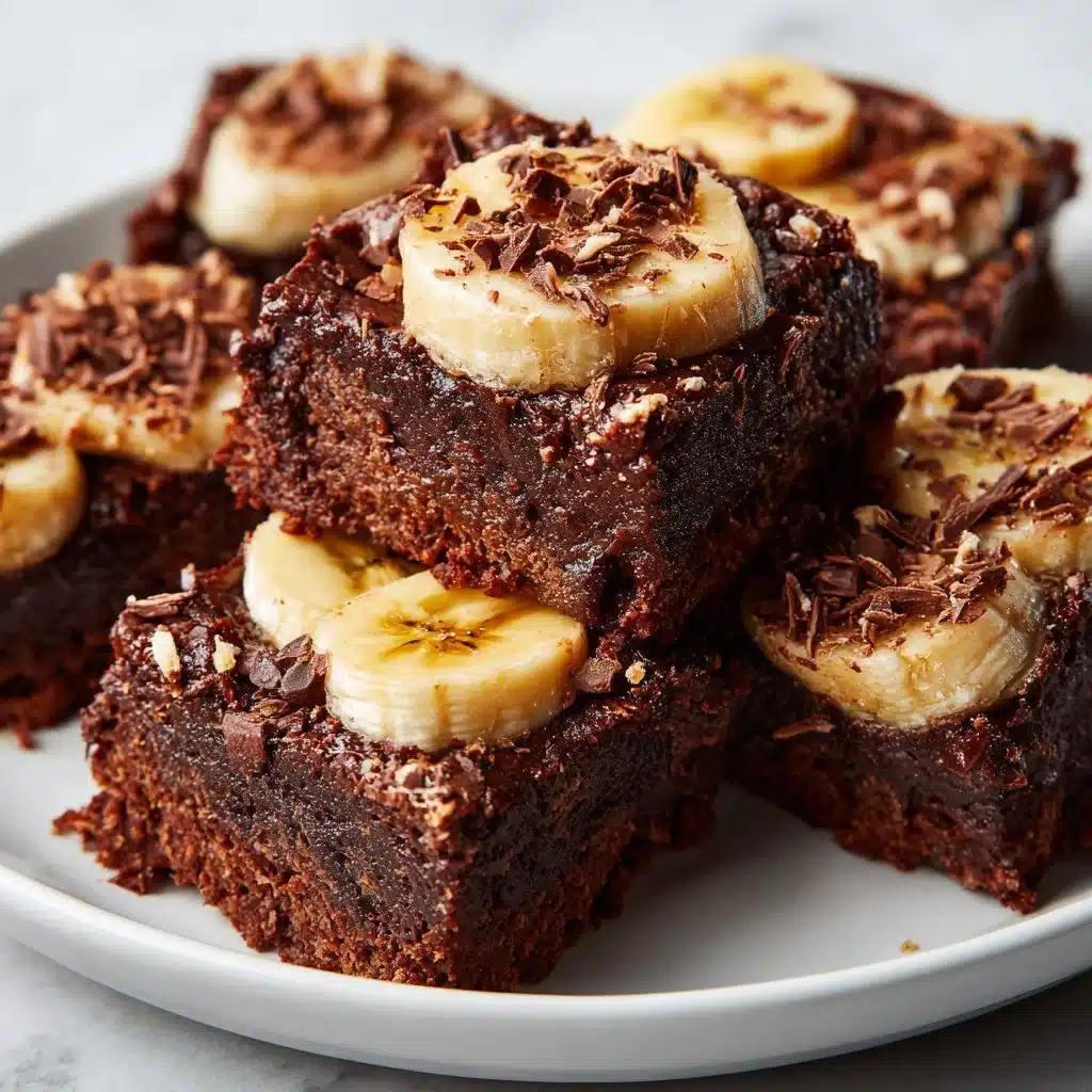 Home Page 5 Delicious homemade banana brownies made with only 3 ingredients