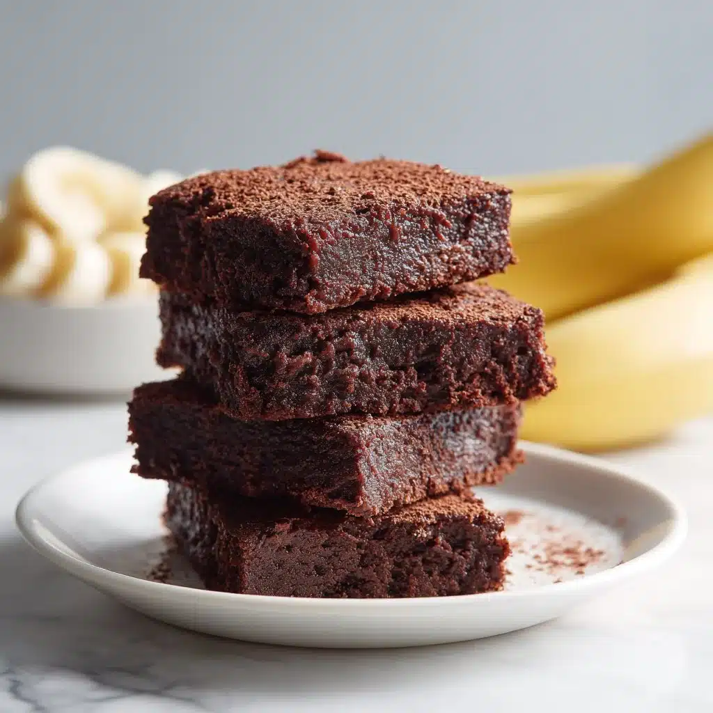 Homemade 3 Ingredient Banana Brownies 4 Homemade 3 Ingredient Banana Brownies