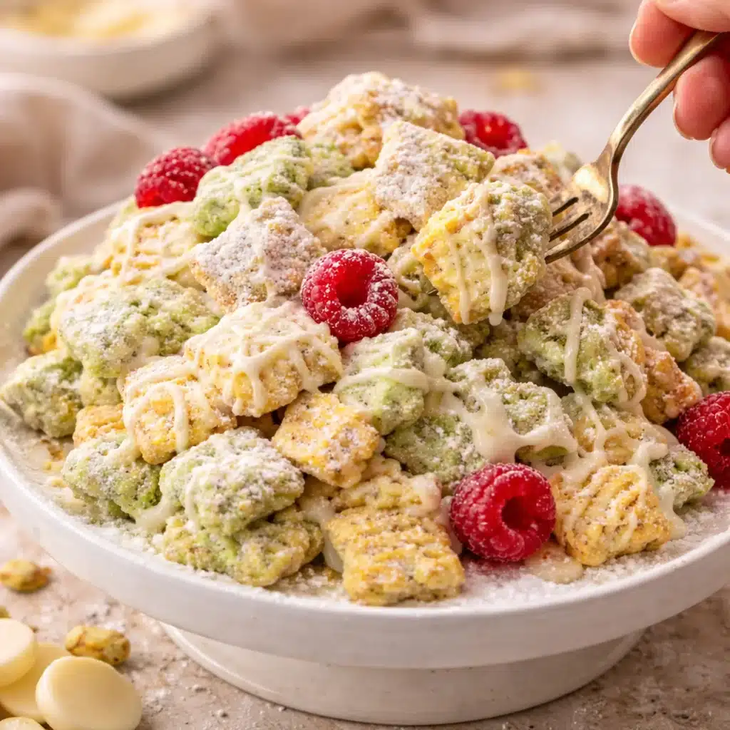 Sweet Pistachio Muddy Buddies 4 Pistachio Muddy Buddies