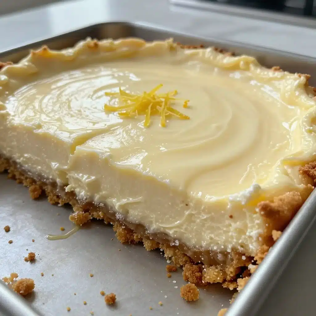 Smooth Lemon Cheesecake