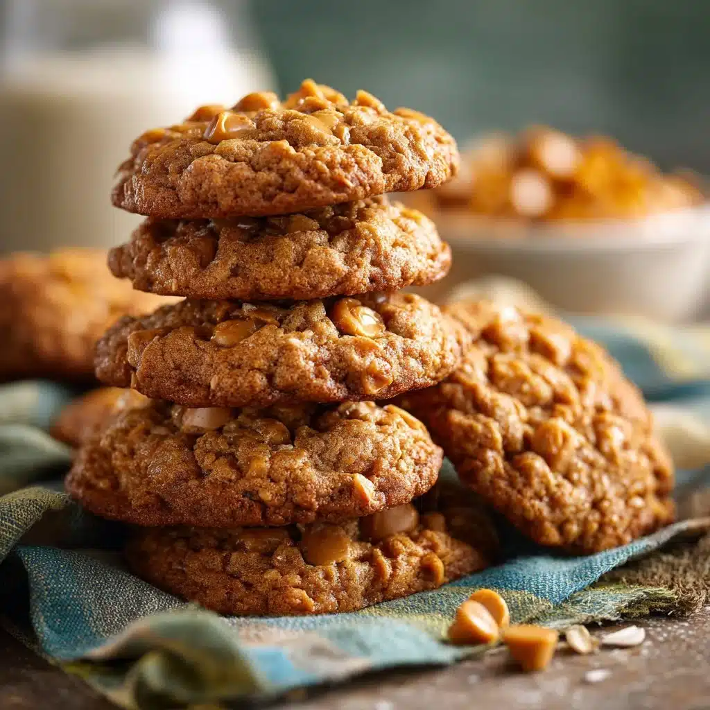 Soft and Chewy Butterscotch Oatmeal Cookies