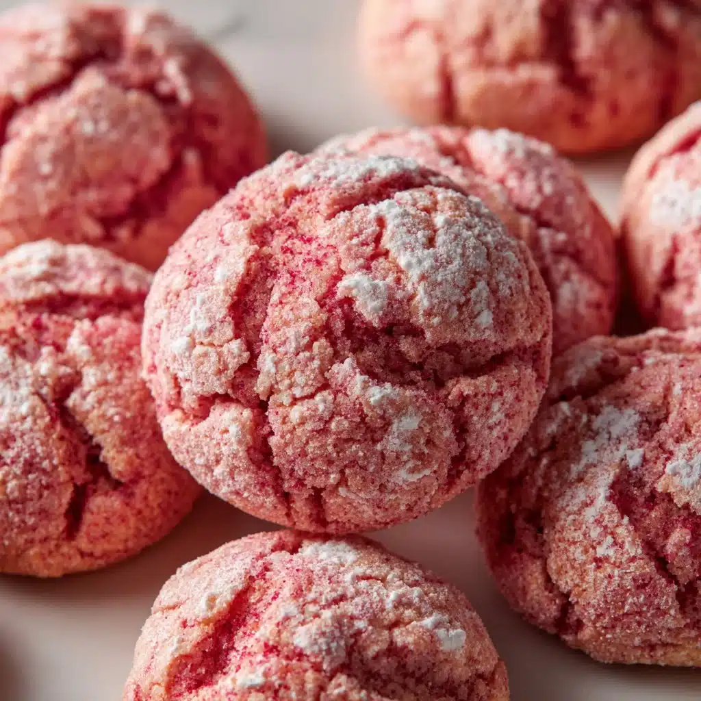 Sweet Strawberry Kiss Cookies 4 Sweet Strawberry Kiss Cookies