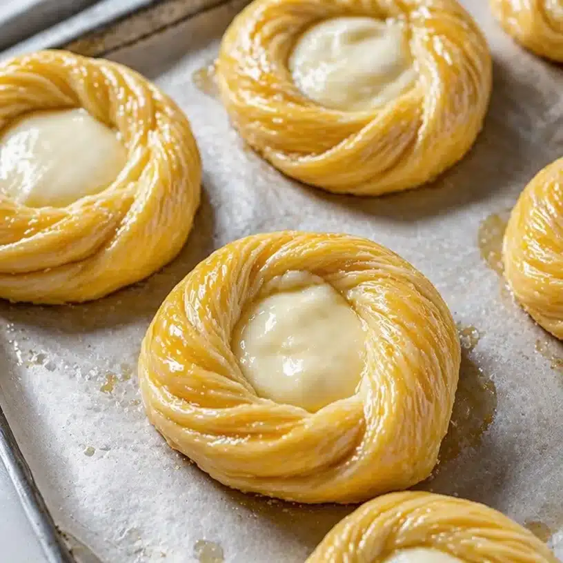 Deliciously Flaky Cheese Danish