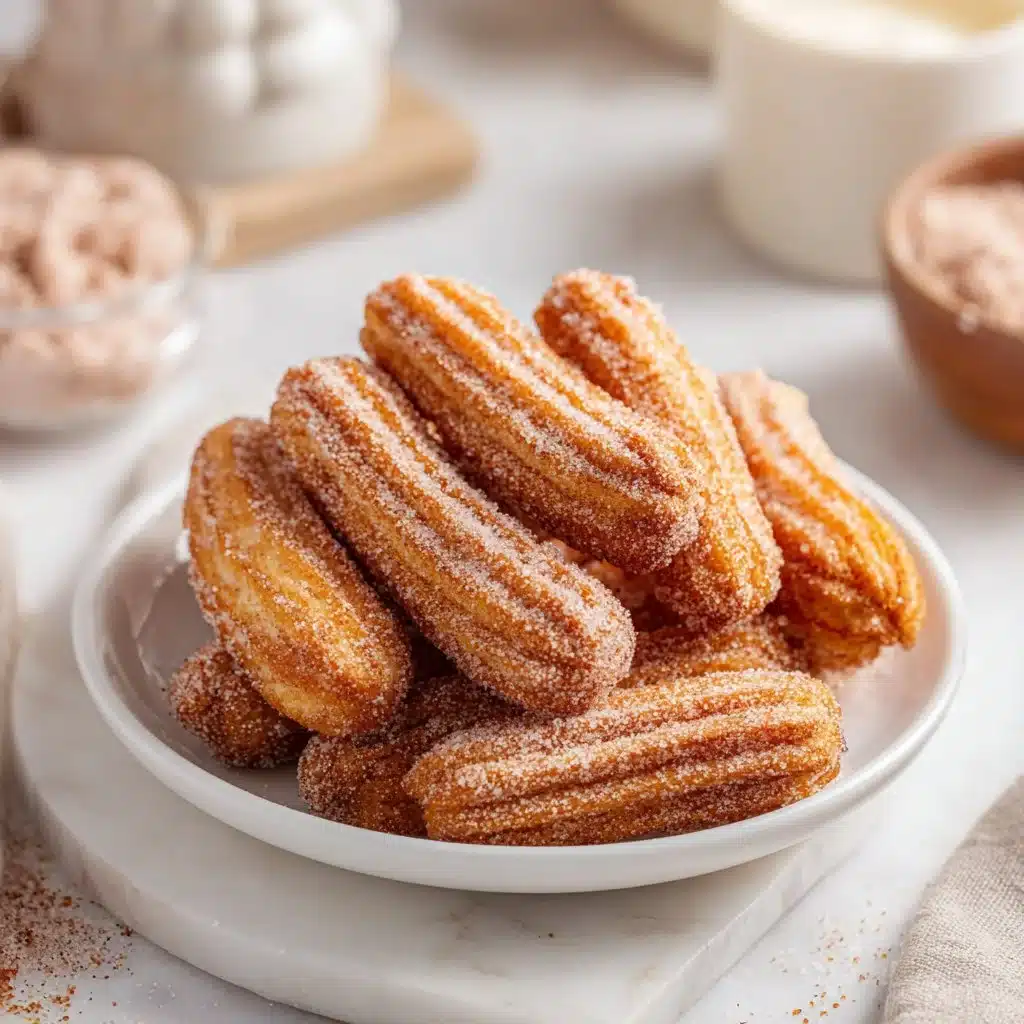 Healthy Baked Churro Bites