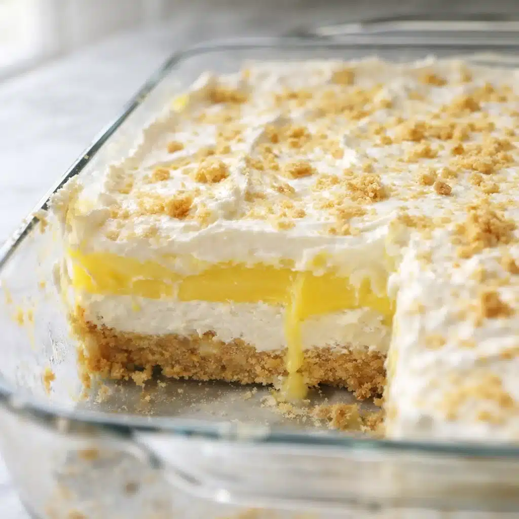 Heavenly Oreo Lemon Dessert