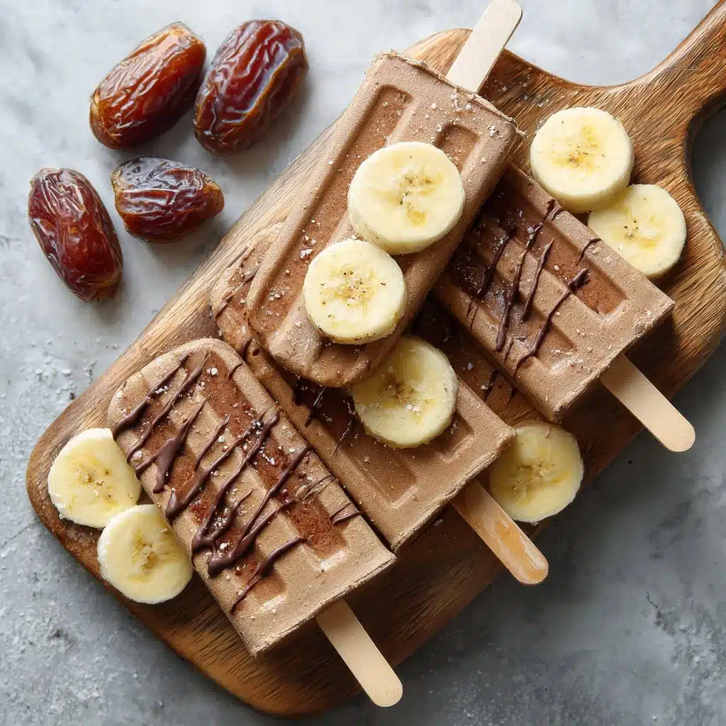 Homemade Creamy Chocolate Banana Popsicles 4 Homemade Creamy Chocolate Banana Popsicles