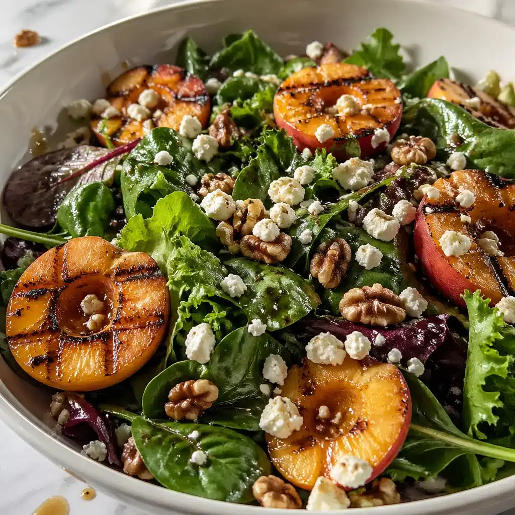 Irresistible Grilled Peach Salad