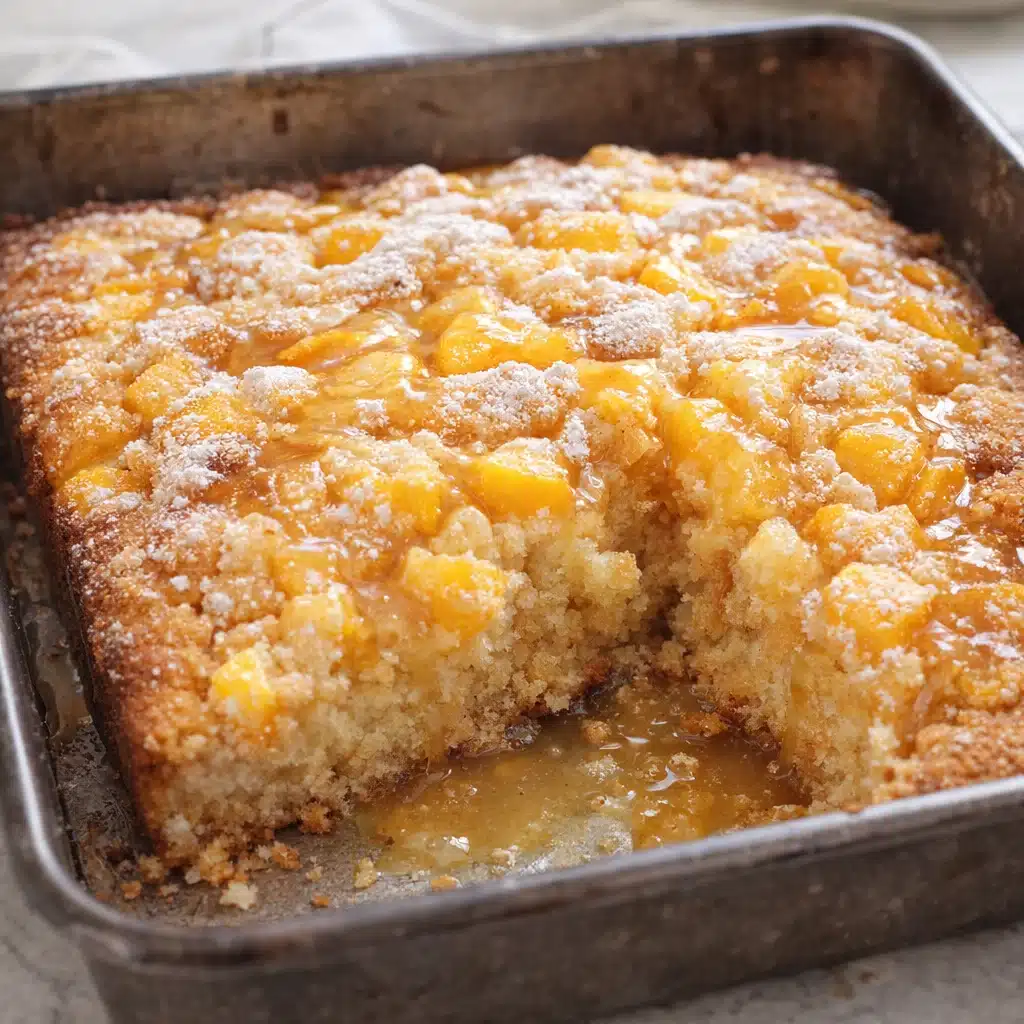 Irresistible Summer Peach Cake