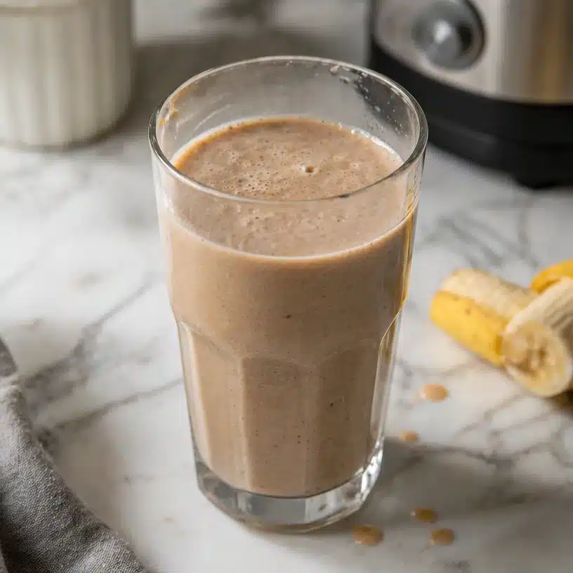 Quick And Easy Coffee Banana Smoothie