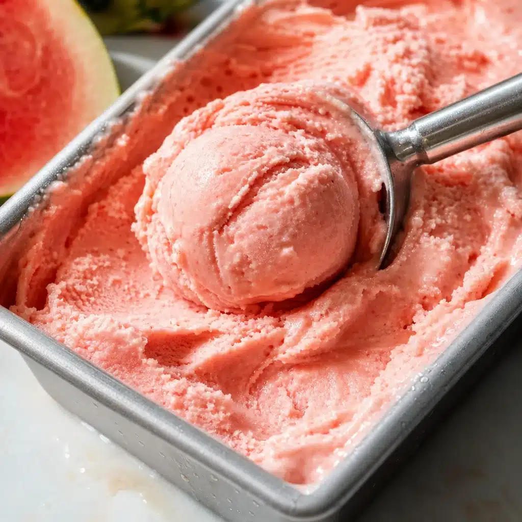 Refreshing Watermelon Ice Cream