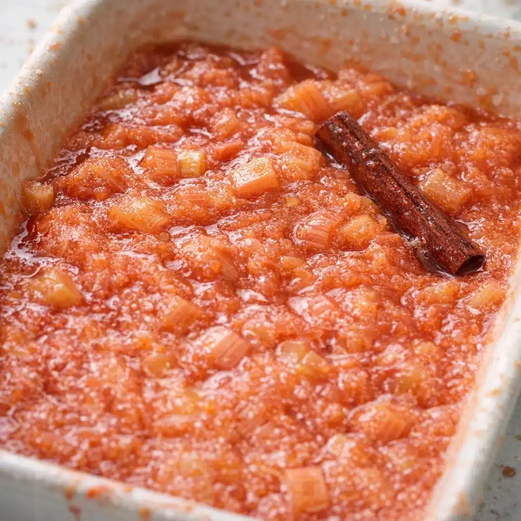 Traditional Rhubarb Jam with Orange Juice - FlirtyFood