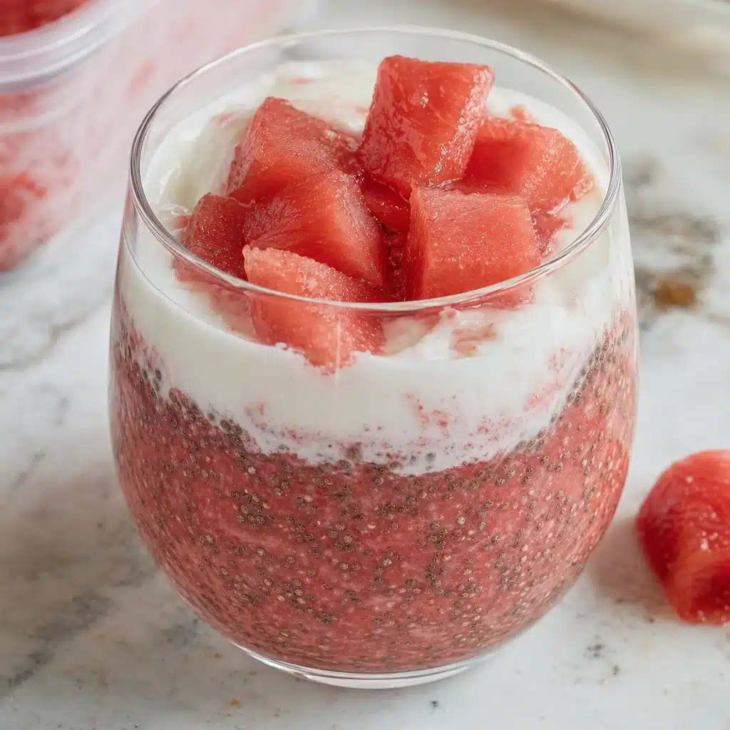 Watermelon Chia Parfait