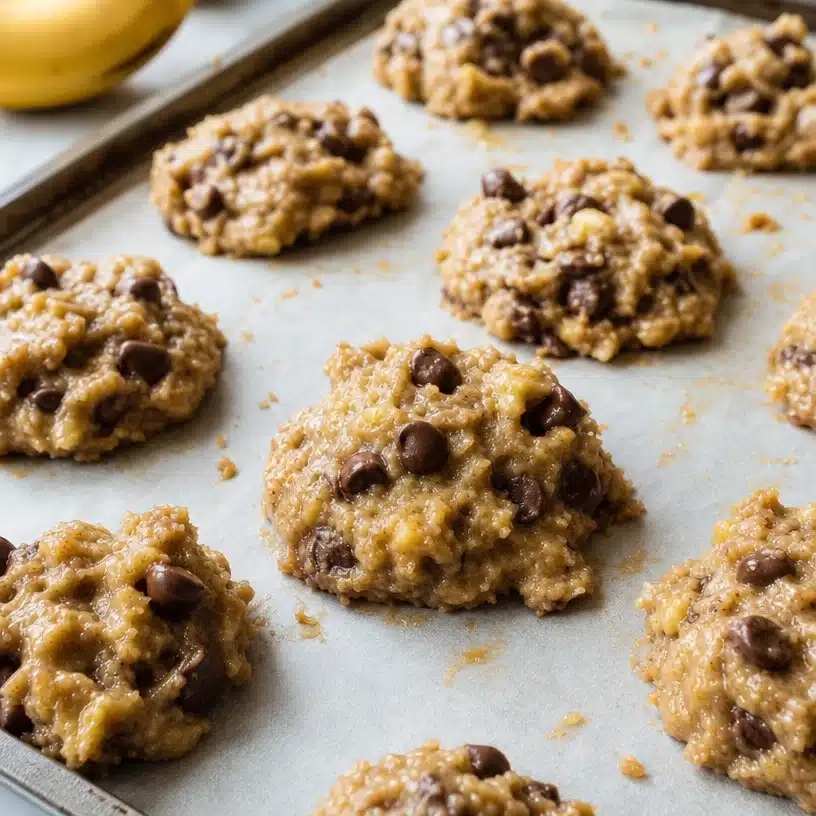Banana Bread Chocolate Chip Cookies