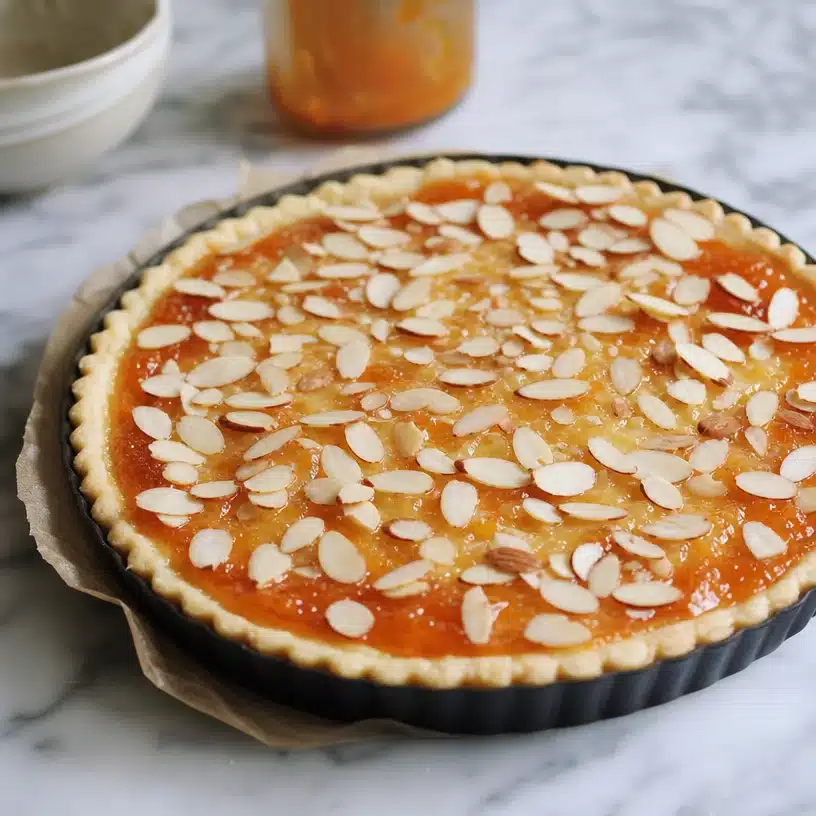 Best Apricot Almond Tart