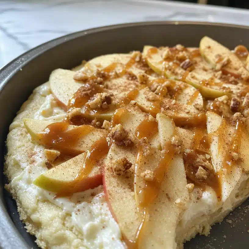 Classic Caramel Apple Fruit Pizza