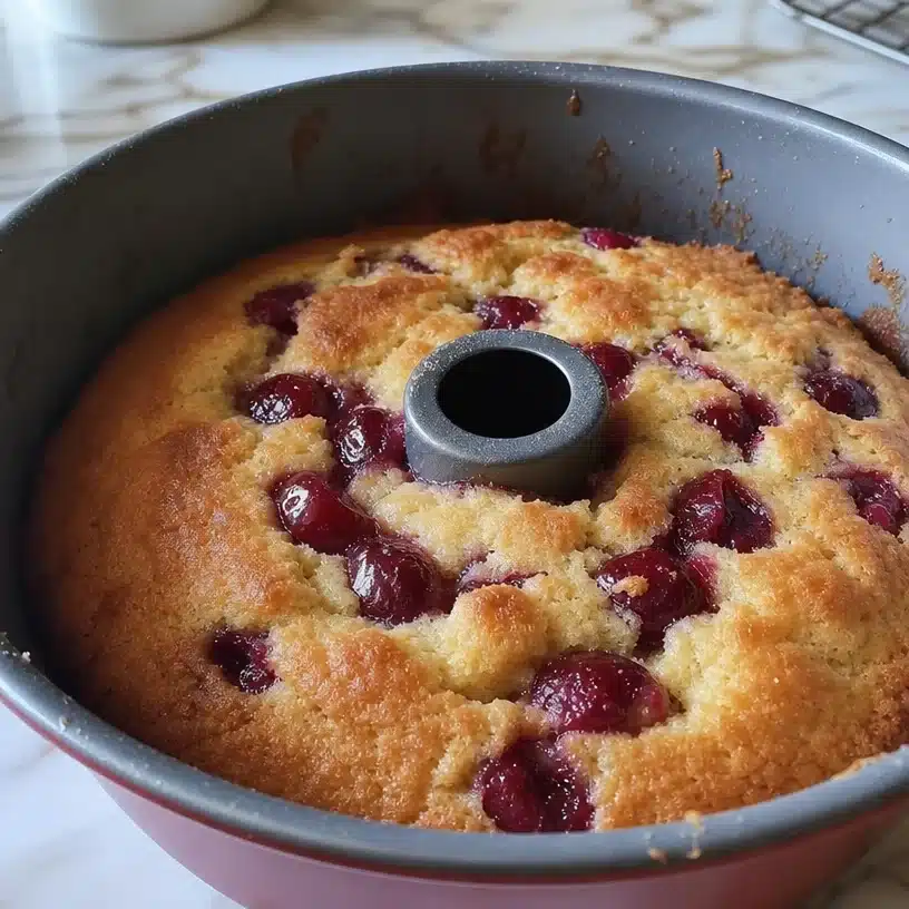 Classic Cherry Pound Cake