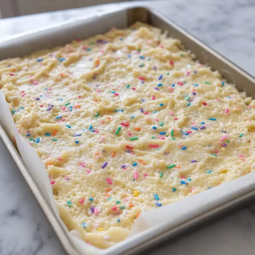Delicious Birthday Sugar Cookie Bars