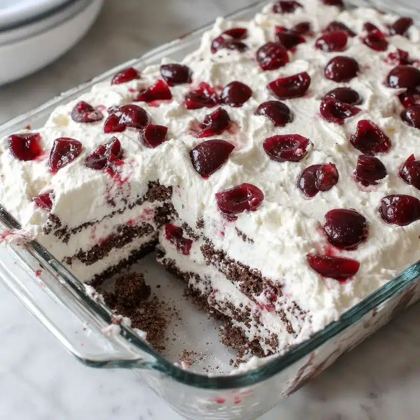 Gluten-Free Cherry Icebox Cake