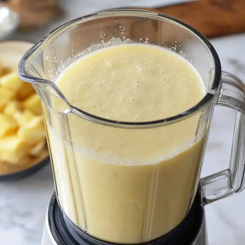 How to Make Pina Colada Mocktail