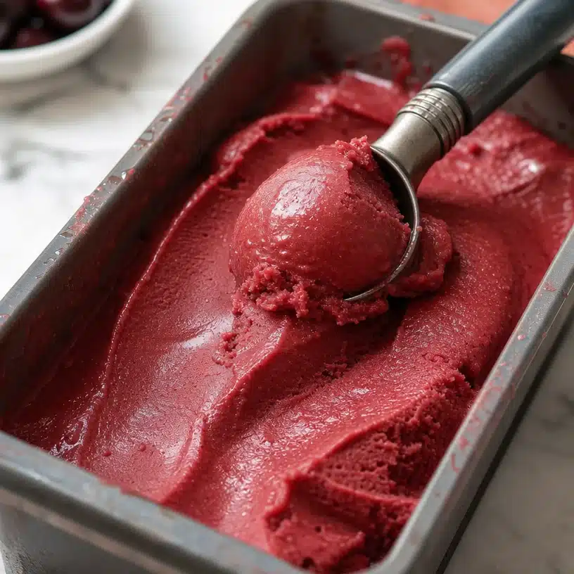 Irresistible Cherry Sorbet