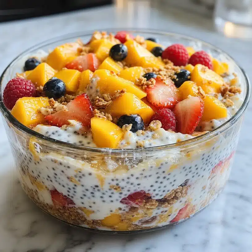 Mango Berry Parfait