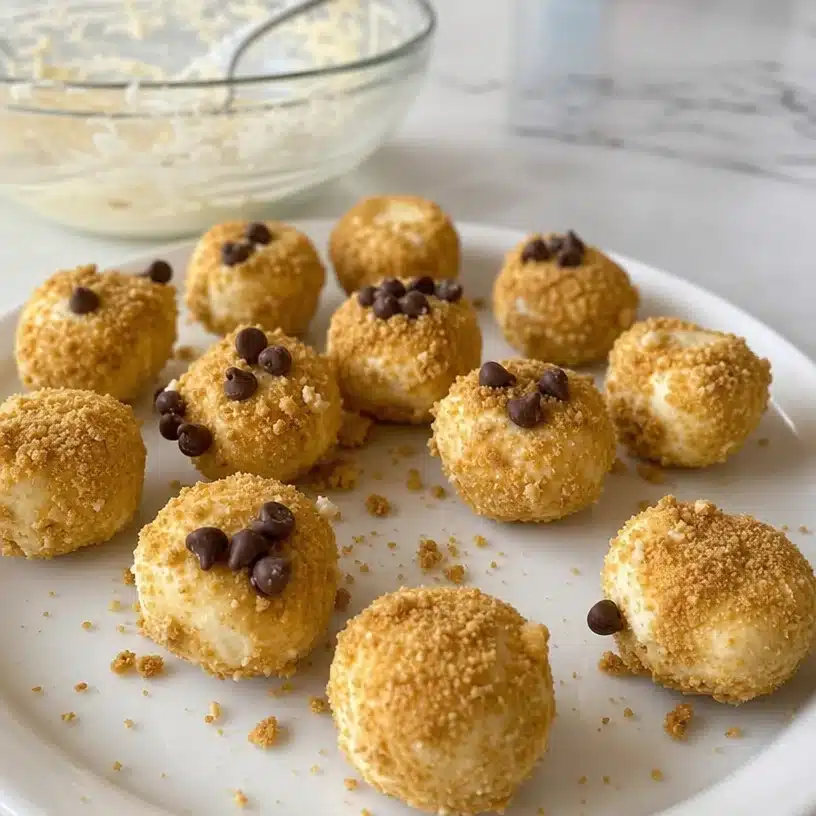 No Bake Cheesecake Bites