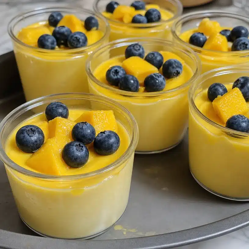 No-Bake Mango Panna Cotta (Melt-in-Your-Mouth Goodness)