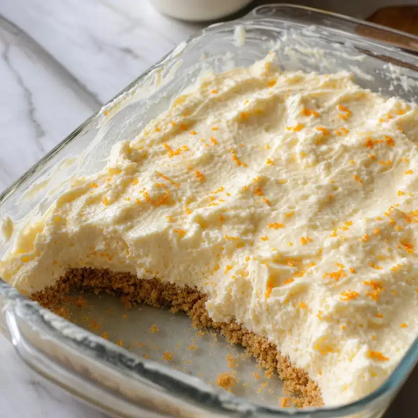 No-Bake Orange Creamsicle Dream Bars 4 No-Bake Orange Creamsicle Dream Bars