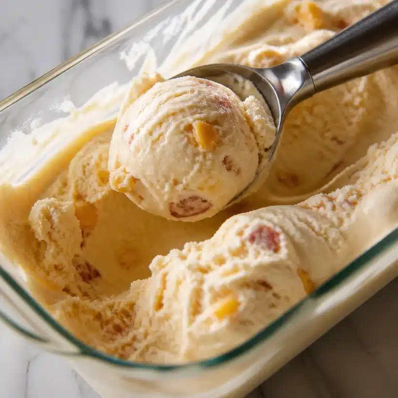 Peach Ice Cream