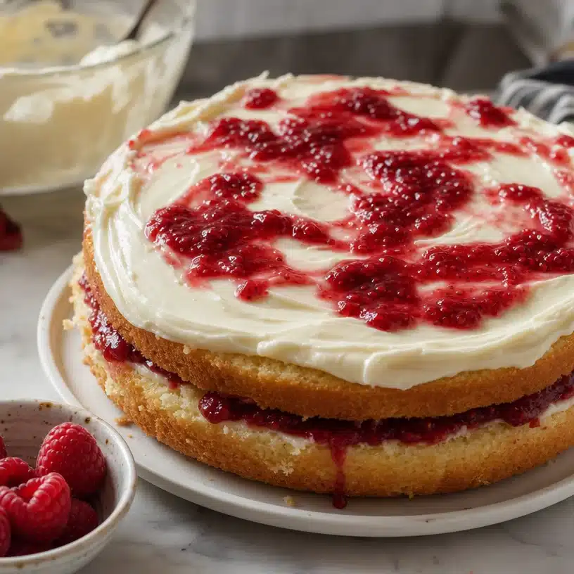 Raspberry Lemon Cake