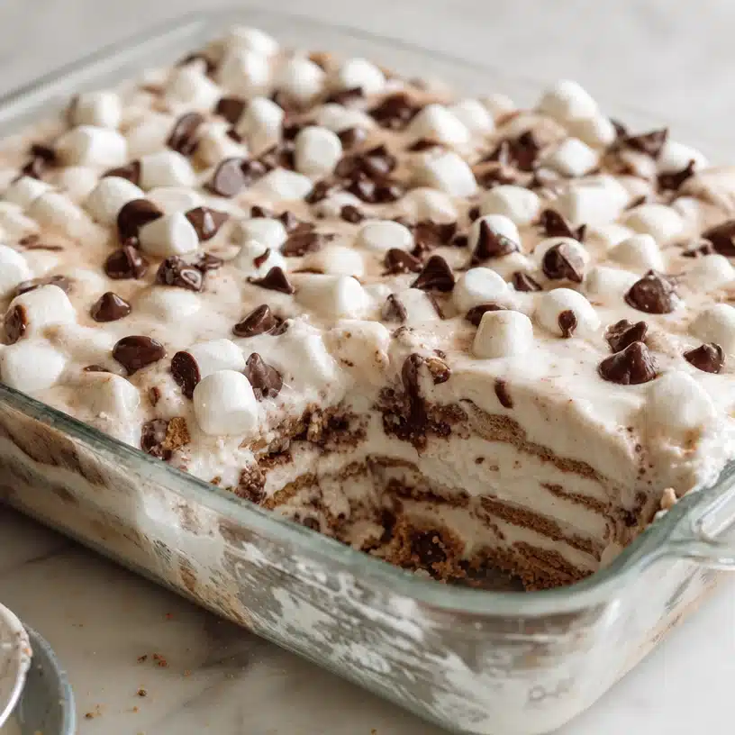 Decadent S'mores Icebox Cake Recipe 4 S'mores Icebox Cake