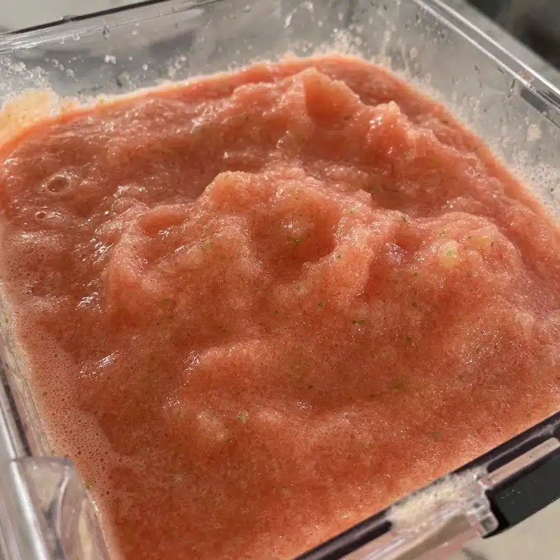 Watermelon Cucumber Slushies
